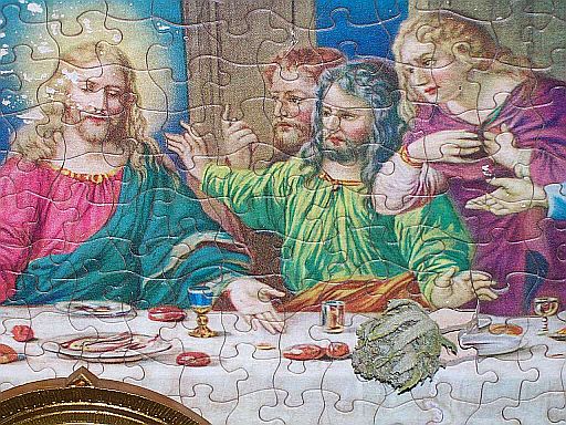 Missing piece of the Last Supper